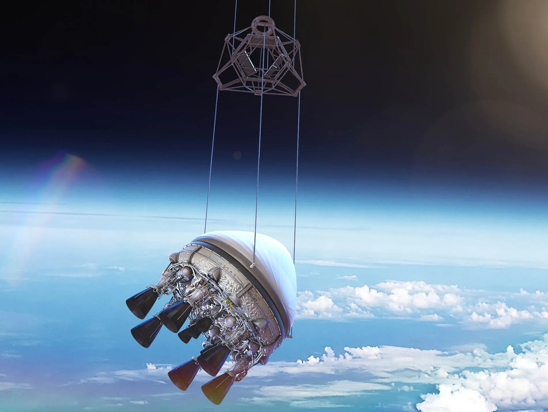 Launch vehicle concept — AeroIn launch services